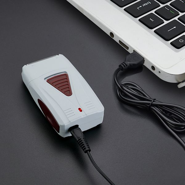 USB Laddningsbar Elektrisk Rakapparat för Män, Elektrisk Rakapparat H Trimmer Dubbel Användning