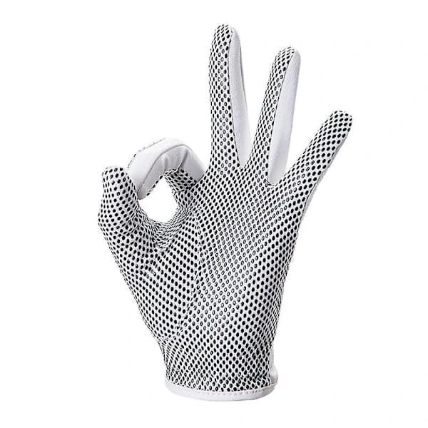 【xj】Women's Leather Golf Gloves, One Pair