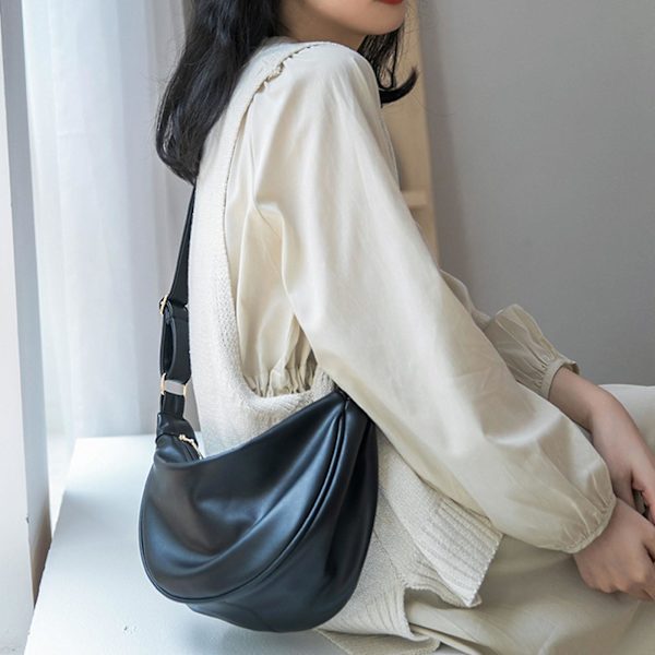 Allround Messenger-väskor för kvinnor, elegant axelremsväska, trendig crossbody-väska, grön
