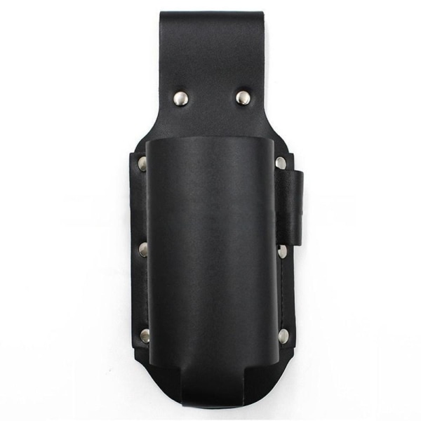 Ölholster, Läder Klassiskt Ölholster Flaskhållare - Lätt Att Bär, Svart