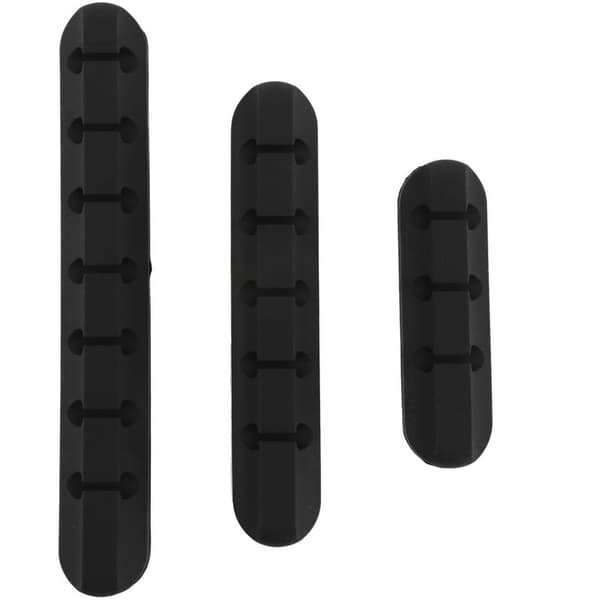 Cable Management Clip, Self-Adhesive Silicone Power Cable for Desk USB Charging Cable, Mouse Cable, Office and Home Computer