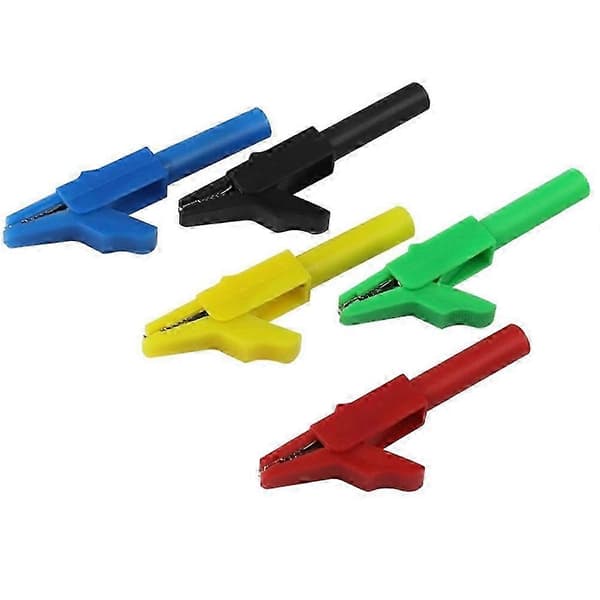 Multimeter Alligator Clips med 4 mm bananhun til elektrisk test