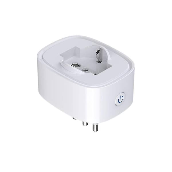 Tuya Wifi Smart Plug Uttak 16a Strømovervåking Tidsfunksjon Smart Life App Kontrolluttak for Ale