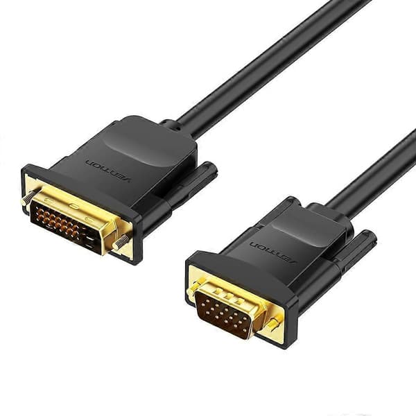 DB VENTION EABBG 1.5m 24+1 DVI-VGA-kaapeli 1080P 60Hz Uros-uros Kullattu sovitinkaapeli