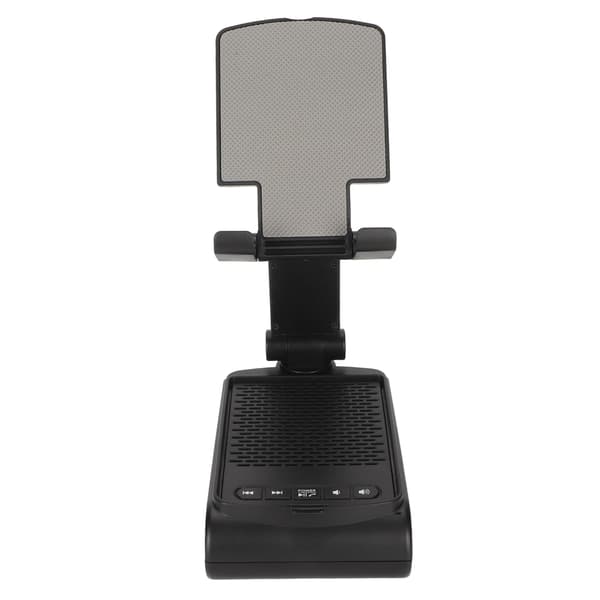 F25 Mobile Phone Stand Wireless Speaker Non-slip Foldable Adjustable Phone Holder Speaker with Charging Function for Mobile Phones Tablets