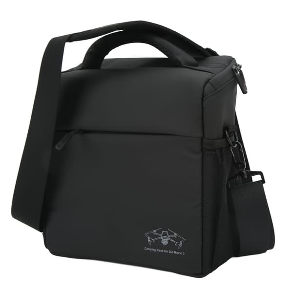 Mini Drone Bag 900D Waterproof Single Shoulder Drone Storage Bag with Strap Black