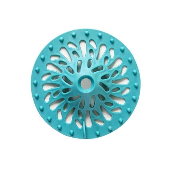 Silicone Hair Stopper Shower Drain Covers Easy to Install and Clean Suit for Bathroom Bathtub and Kitchen