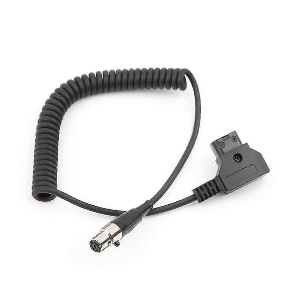 Monitor Strømkabel D-tap Til Mini Xlr 4-pin Stik Til Arri Kameraer Monitorer 12v