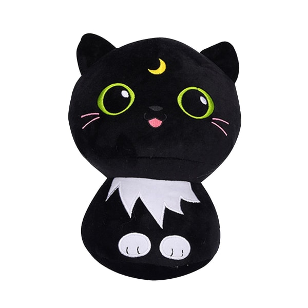 20cm Mushroom Plush, Strawberry Cow Soft Plush Pillow New Hot SaleMushroom Black Cat