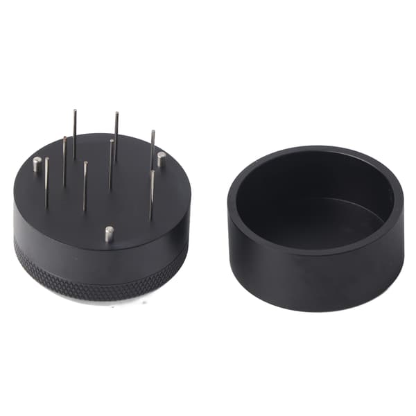 Kaffetamper stift-typ aluminiumlegering kaffepulverhammare för hemkök café 51mm