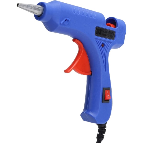 1PC Hot Glue Guns, 20W Hot Melt Glue Guns Two Finger Trigger Guns for DIY Craft Lovers Art Making Home Repairs US 110-240V