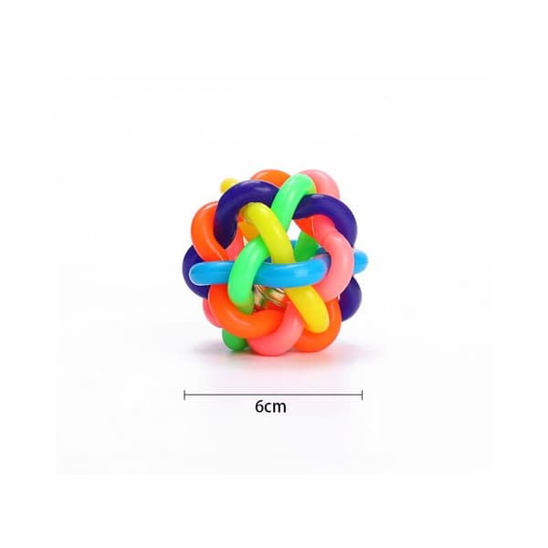 Naturgummiball, diameter 6cm