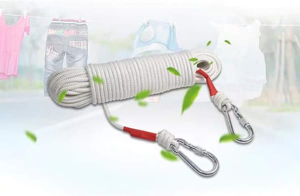 Klesvaskline 32ft Klesvaskline Bærbar Reise Klesvaskline
