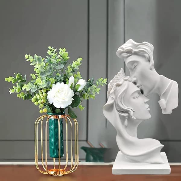 Kjærlighetskyss Statue, Dekorative Figurer, Moderne Dekorasjon til Stuen