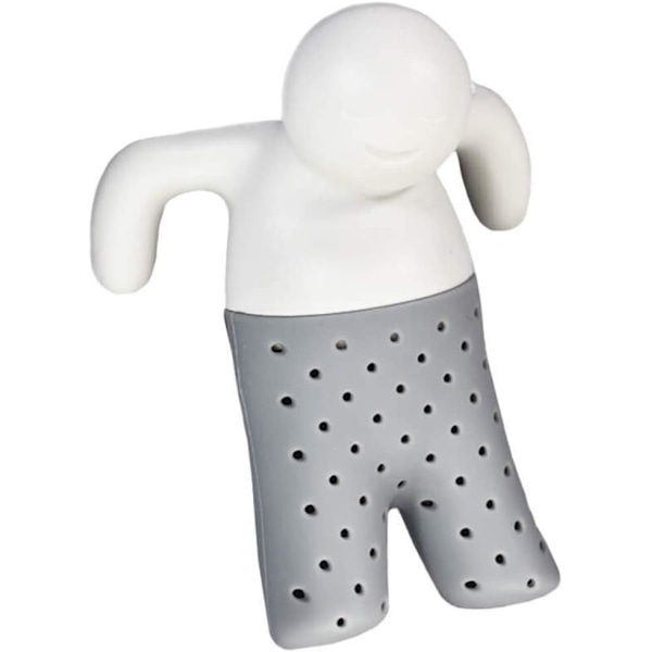 Teepussi; Elintarvikelaatuisia silikonisuodattimia; BPA-vapaa laatu; Pesu- ja ympäristöystävällinen; (Mr.Tea)