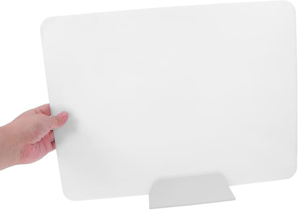 Desk Divider Acrylic Desk Divider Privacy Panel for Office Student Classroom Use as Study Aid