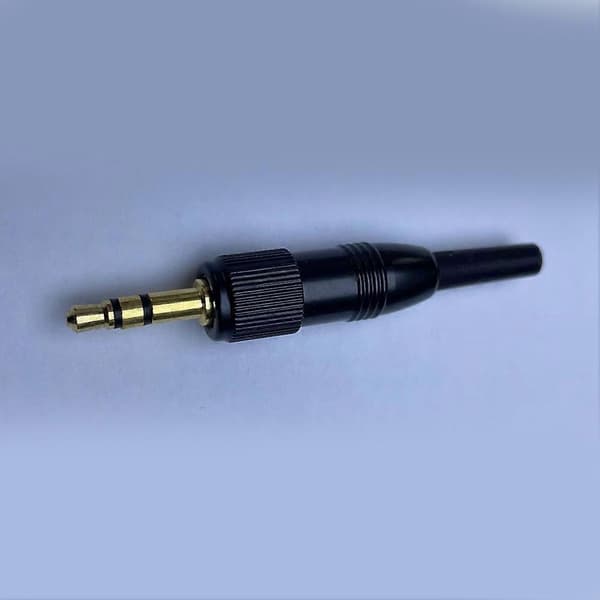 10 stk 3,5 mm Stereo Skruelåsende Lydstik til Audio2000S Mikrofon Ekstra Stikadapter