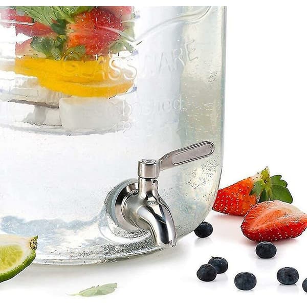 Erstatningskran i 304 rustfritt stål for drikkedispenser, kran for juice og kalde drikker