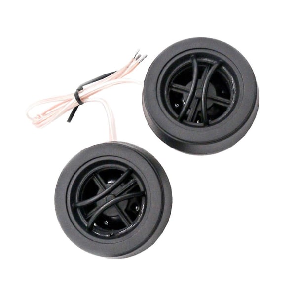Högtalare Bil Bil Diskanthögtalare Diskanthögtalare Högtalare Bil Ljudsystem HornSvart4.5X4.5cm