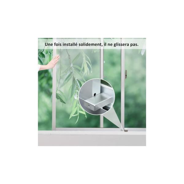 Set of 2 Sliding Door Locks for Adjustable Sliding Window Locks, Sliding Window Lock