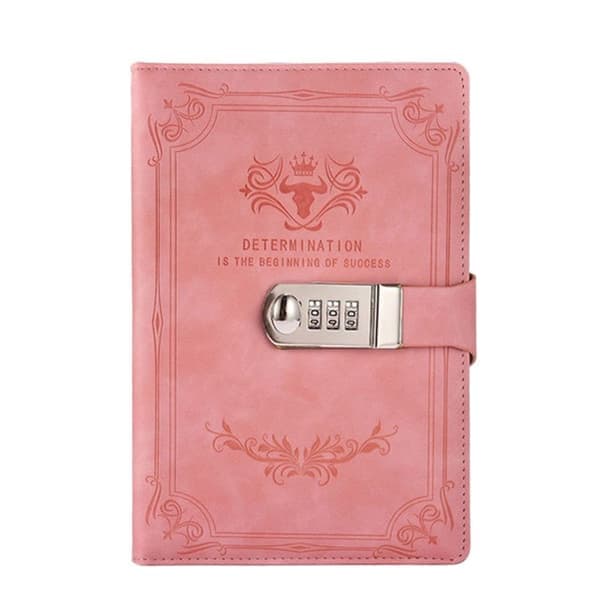 Passordbok Dagbok ROSA rosa pink
