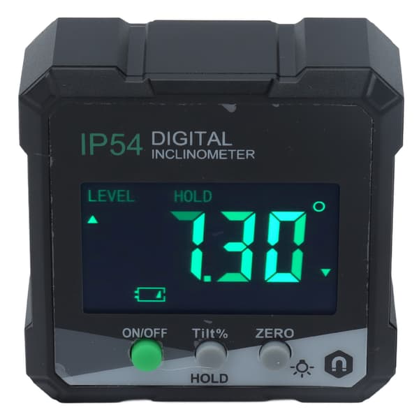 Digital kitchen scale with magnetic base, accurate and easy-to-read LCD display
