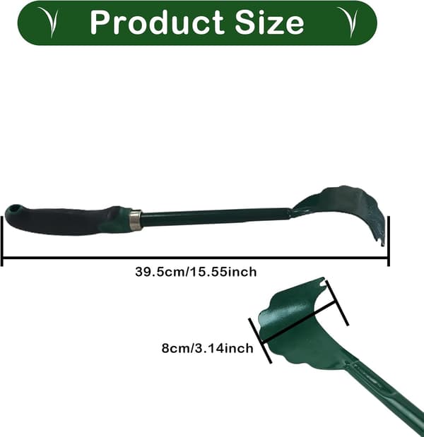 Long Handle Lawn Mower Deck Scraper Cleaning Tool, Powerful Grass Cleaner for Lawn Mower Bottom Maintenance