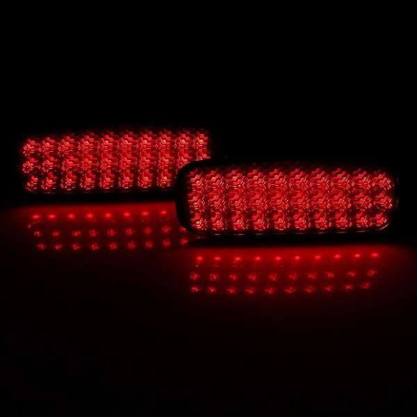 2x LED-takavalonsäätö takapuskurissa, yhteensopiva Citroen C1 C5:n kanssa