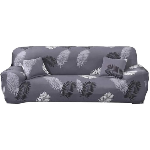 Elastisk trykt trekk for 3-seters sofa