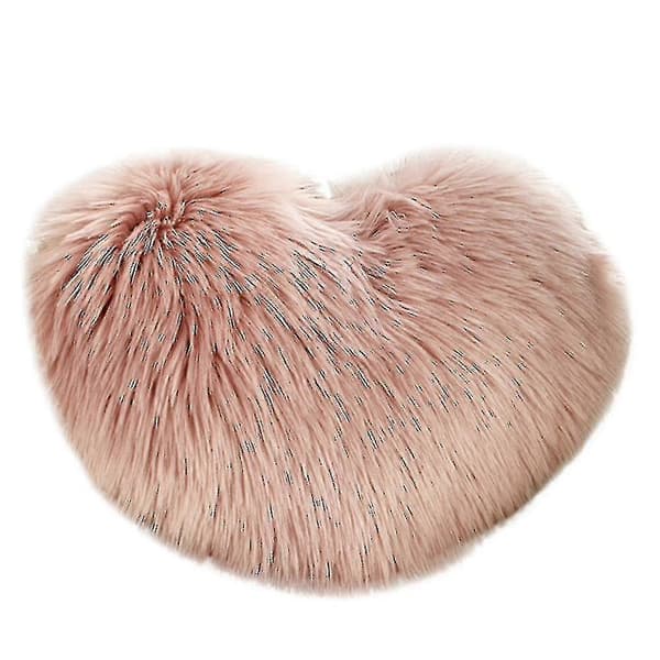 Heart-shaped decorative pillow plush cushions gift home sofa decoration