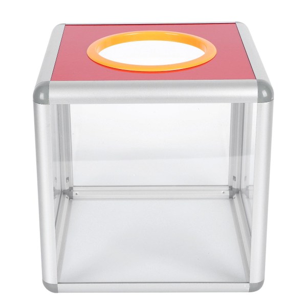 Cash Box Lock Acrylic Suggestion Box Suggestion Storage Box Lottery Box Drawing Clear Plastic Raffle