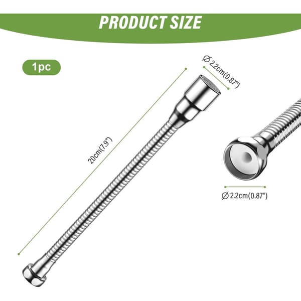 360° Flexible Kitchen Faucet Extender, Advanced Water Saving, Quick Tool-Free Installation, Multifunctional Sprayer