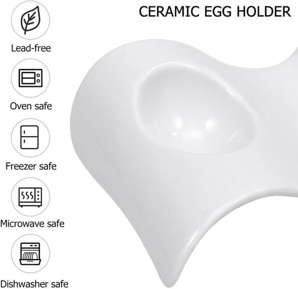 Wave-shaped Egg Tray Practical Egg Storage Holder for Dining Table for Kitchen Use