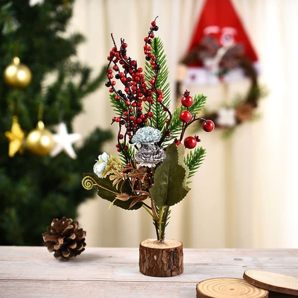 Mini julgranar bordsgranar konstgjorda julgranar med