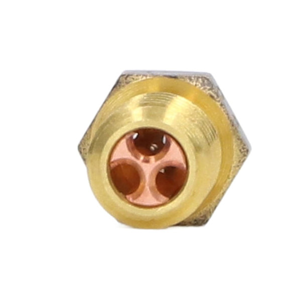 Hærdede Messing Printerdyser - 5 STK | 1,75 mm Filamentkompatibilitet | PTFE-belægning Ensartet Opvarmning |