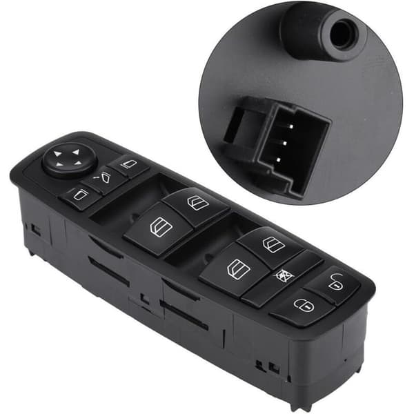 Electric Window Switch, 1698206710 Main Window Control Switch, Power Supply, Push Button Switch for W169 Class A W245