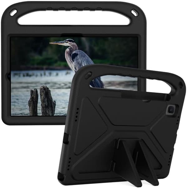 Galaxy Tab A 8.0 2019 Case Shockproof Protection Handle Stand Kids Black