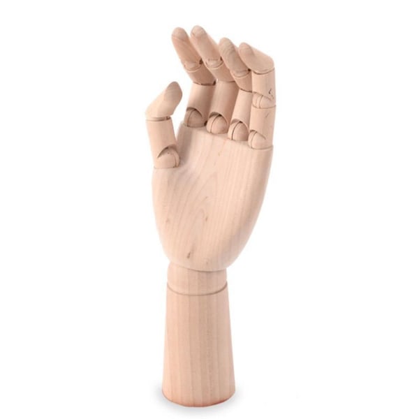Træhåndmodel Træhånddukke Skitse Træhåndmodel Kunstnermodel Amonsee Nr. (30 cm)