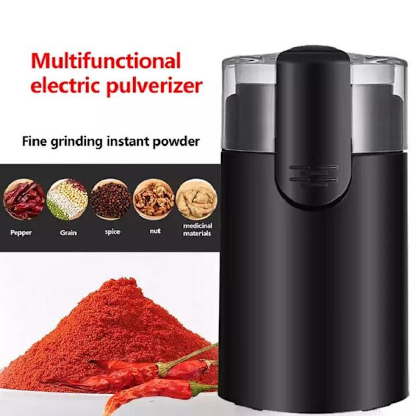 Bærbar kaffekværn i rustfrit stål - Mini elektrisk melkværn - Tørkværn
