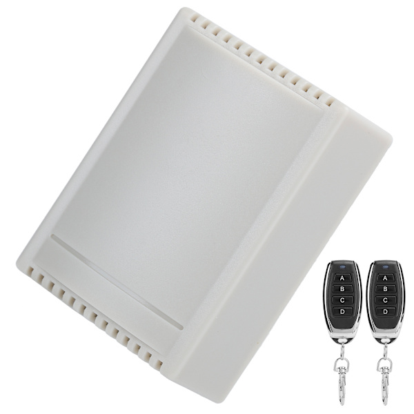 12V 4-way Wireless Remote Control Switch Transmitter/Receiver for Boom Gate Garage