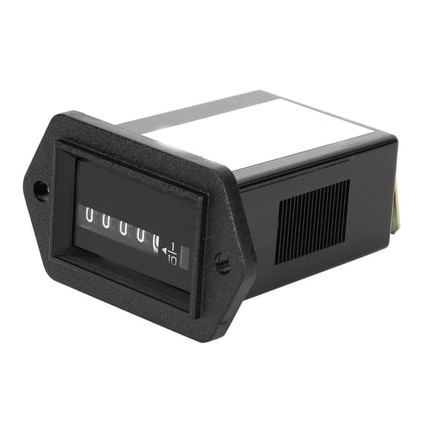 Generator Hour Meter, DC 6-50V, IP65 Waterproof, for Construction Vehicles
