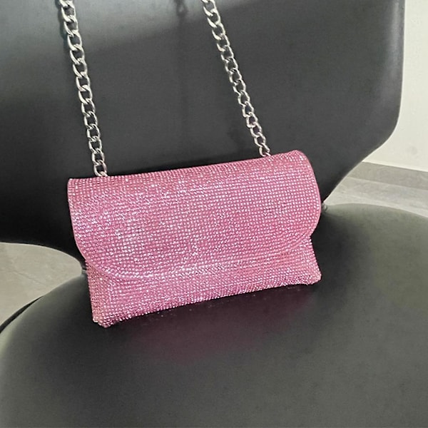 Kvinders Håndtaske Aftentaske Luksus Fest Brude Clutch Dame Galla Bryllup Pung Blå
