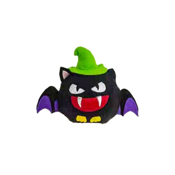 BPumpkin Bat Witch Hat Hängande Dekoration Ljus Upp Vägg Hem Fest Inomhus UtomhusB