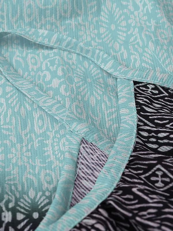 Kvinders Sommerkjole Spaghetti Rem Blomstret, XL
