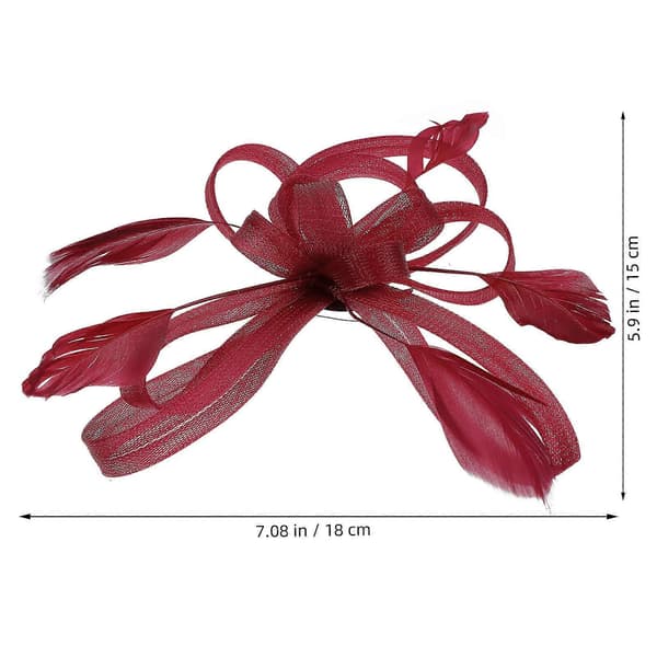 Huvudbonad Brudfascinator Hårklämma för Bröllop 1 Styck