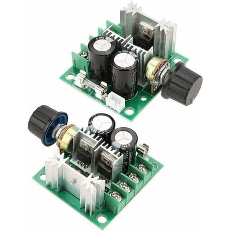 10A Motor Speed Controller, DC 12V-40V PWM Motor Speed Regulator, DC Motor Governor Variable Speed Switch Module