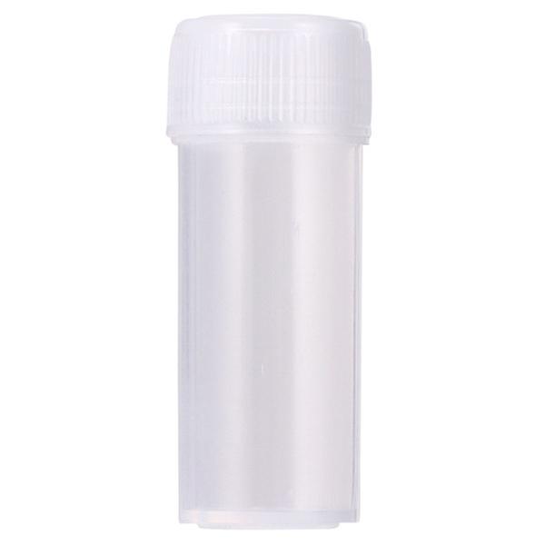 50 Pcs Plastic Storage Box Embroidery Clear Container Lid Plastic Needle Case Toothpick Storage Box Felting ContainerWhite1.5x1.5x4.3cm