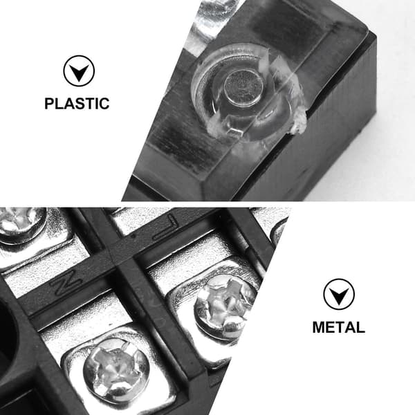 Terminal Block Screw Terminal Row 3-Position 20pcs