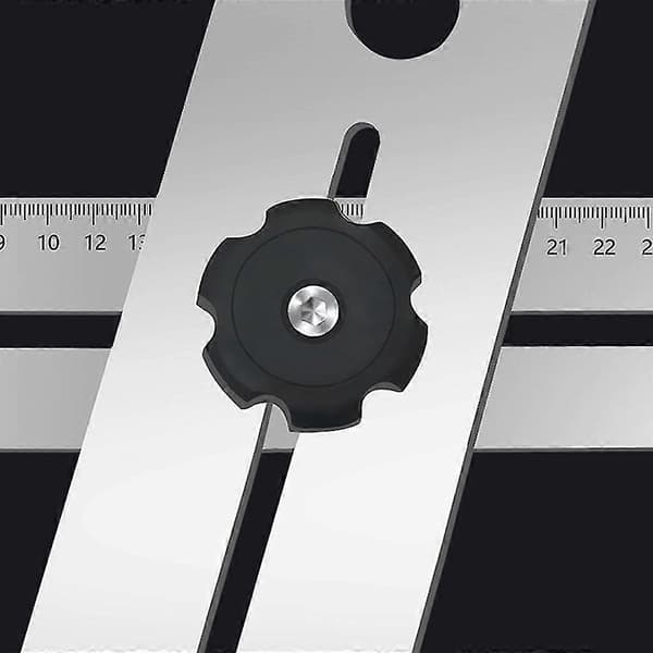 Ceramic Tile Hole Locator Adjustable Position Ruler Hole Finder 360 Degrees