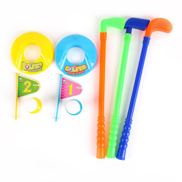 2 sæt Gavesæt Mini-gavesæt til børn Børnegolftræning Børnelegetøjssæt MiniøvelsessætAssorte Assorted Color